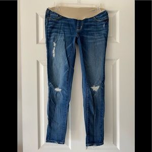 A Pea in the Pod Distressed Maternity Jeans, 26
